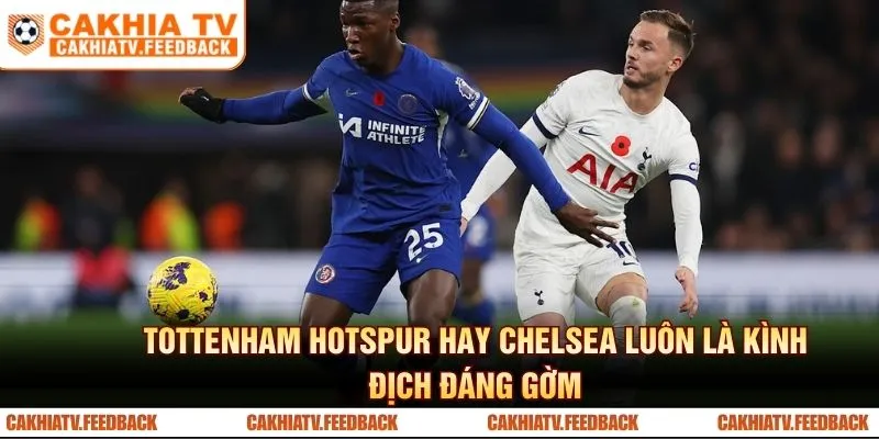 Tottenham Hotspur hay Chelsea luôn là kình địch đáng gờm